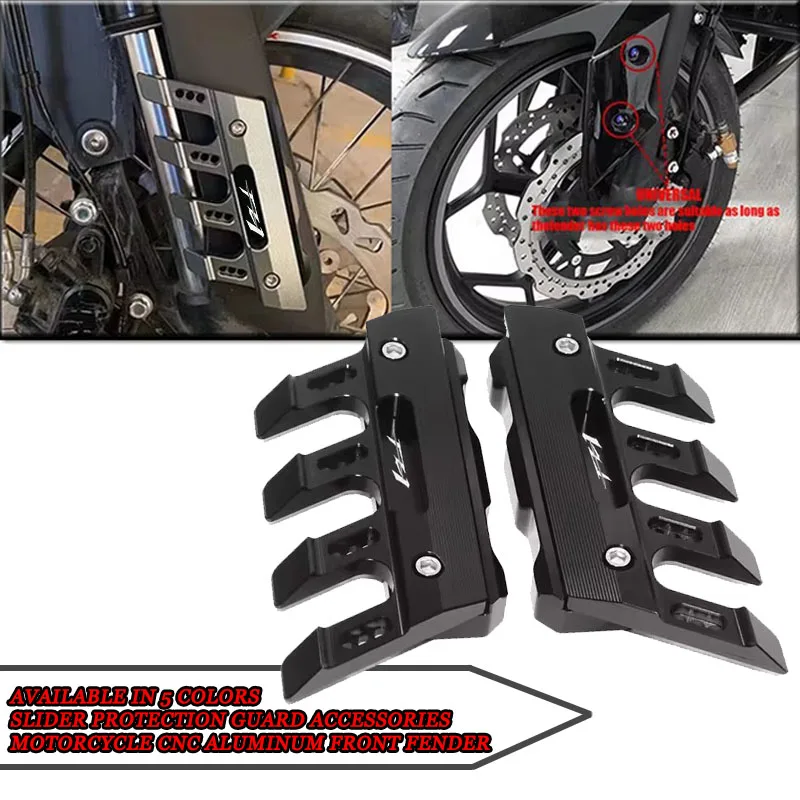 For Yamaha FZ1 Fazer FZ1N FZ1-N FZ 1 N Abs Motorcycle Mudguard Front Fork Protector Guard Block Front Fender Slider Accessories