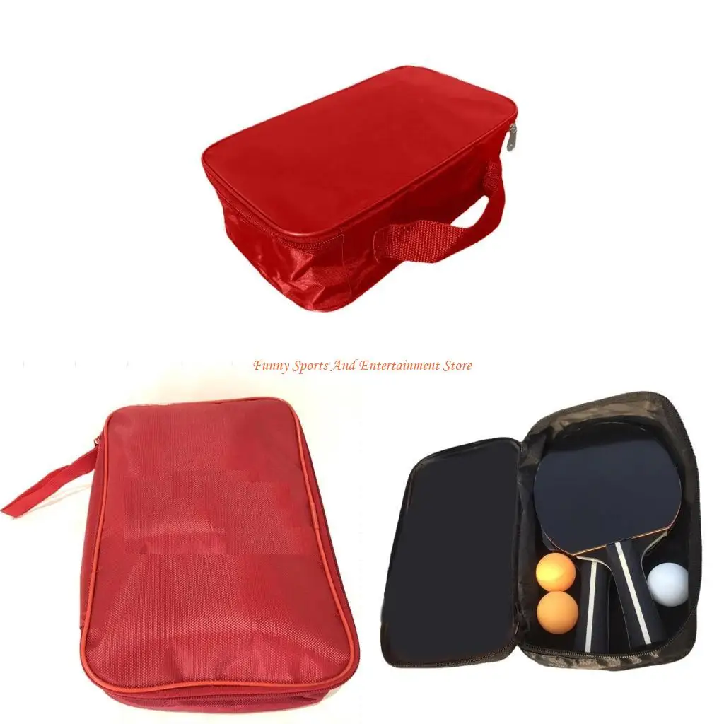 

C4DE Сумка для ракетки для настольного тенниса с сеткой и чехлом для настольного тенниса Чехол для переноски