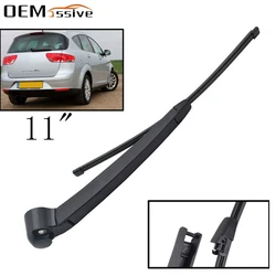 Rear Windshield Wiper Blade Arm Set For Seat Altea XL 4 Freetrack 2004 2005 2006 2007 2008 2009 2010 2011 2012 2013 2014 2015