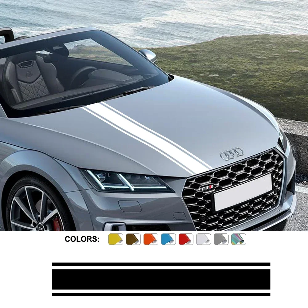 

Car Engine Bonnet Hood Sticker For Kia Sportage Rio Sorento Lexus RX NX LX Hyundai Tucson Ford Fusion Auto Tuning Accessories