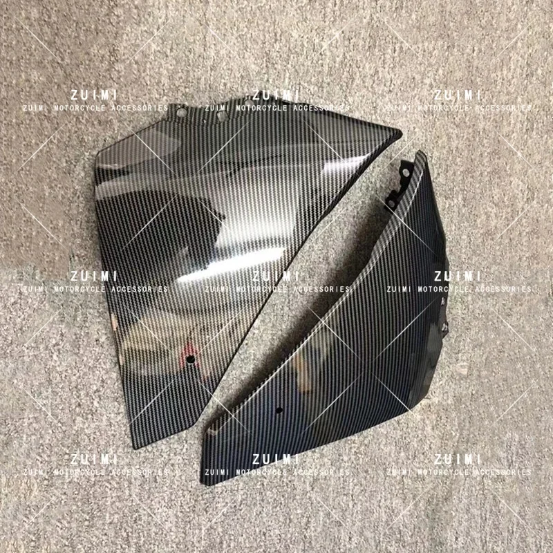 Carbon fiber paint Upper Front Side Radiator Cover Fairing Fit For Yamaha YZF R1 2009 2010-2011-2012-2013-2014  protective plate