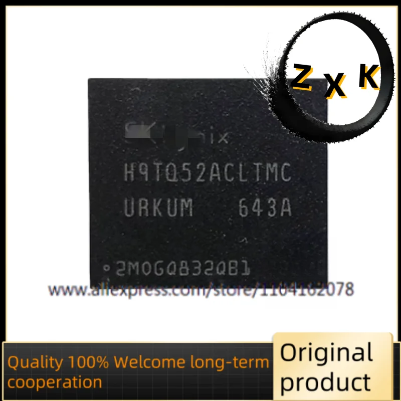 H9TQ52ACLTMC-memoria de disco duro para teléfono móvil, H9TQ52ACLTMCUR-KUM de almacenamiento de ordenador, 100% de calidad, EMCP