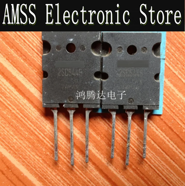 AMSS {5PCS} Used 2SC5445 C5445 2SC5446 C5446 high-definition TV management TO-3PL Original transistor measurement is good