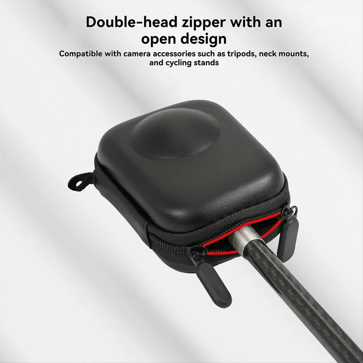 【~ New Y24A】For 360 Storage Bag Panoramic Camera Hard Shell Anti Fall Waterproof Sports Camera Protective Accessory
