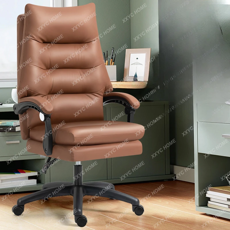 Executive Chair Comfortable Long-Sitting Home Business Computer Chair Lifting Reclining Seat Ergonomic Office Chair Couch