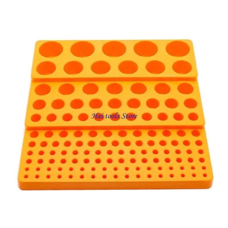 X37E Router Bit Collecting Box Collets Storage Rack Milling Cutter Plastic Storage