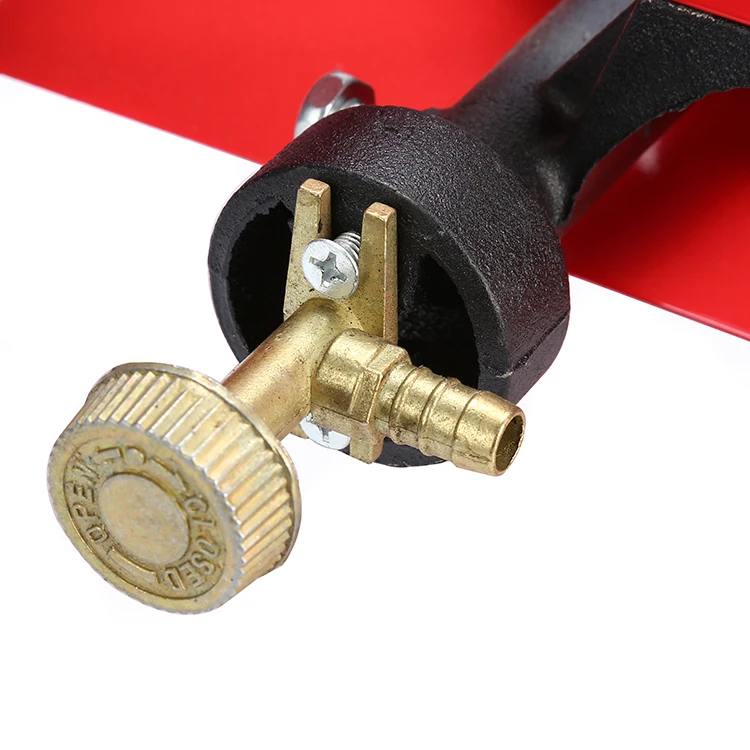 ห้องครัวเตากระทะแก๊ส เตาเหล็กหล่อ เตาแก๊ส เตาเหล็กหล่อ Kompor Gas Komersial คุณภาพสูง