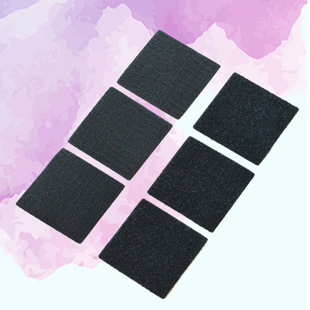 30Pcs Adhesive Rug Anchors Non-Slip Hook and Loop Fastener for Hardwood Tile Floors Living Room Bedroom Bathroom Use