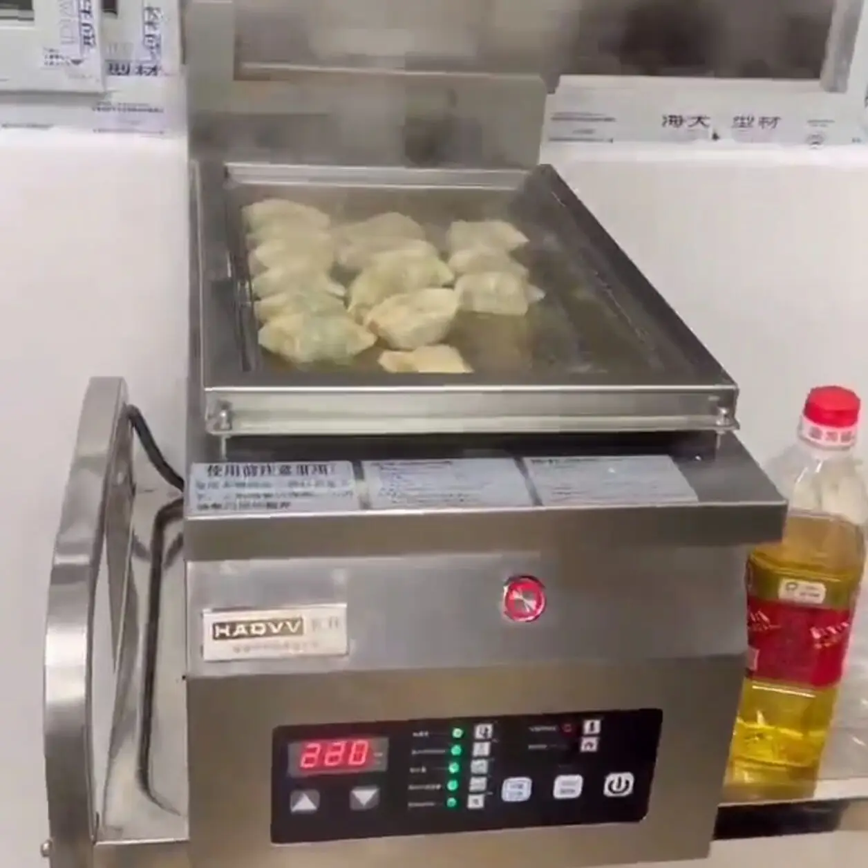 

Коммерческая фритюрница, электрическая автоматическая сковорода, машина для приготовления жареных пельменей