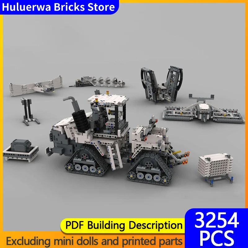 

Модель скоростного гиперкара MOC, строительные кирпичи Quadtrac 620, сверхмощный трактор, модульные технологии, подарки, праздничная сборка, детские игрушки