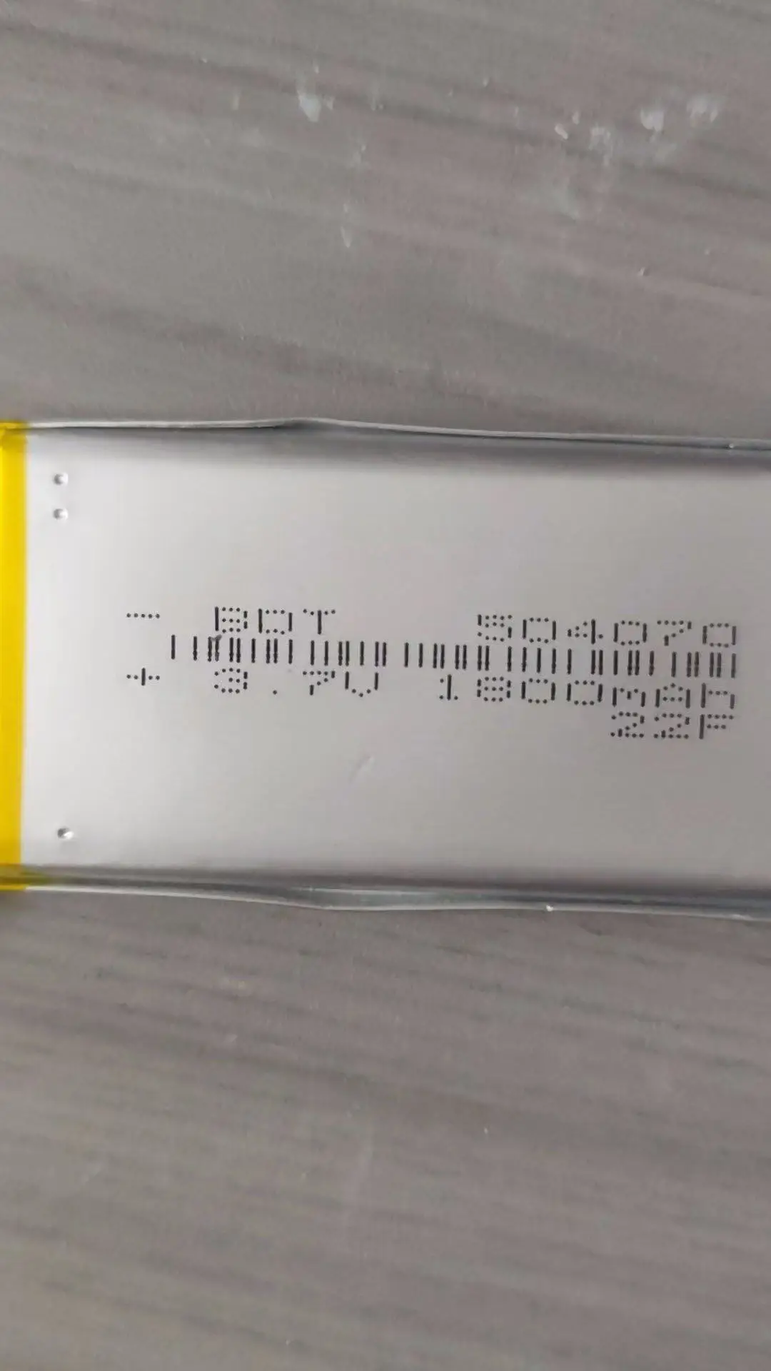 Buy More Will Cheap 504070 Polymer Lithium Battery 3.7V 1800mAh Wireless Keyboard Locator Charging Battery Cell