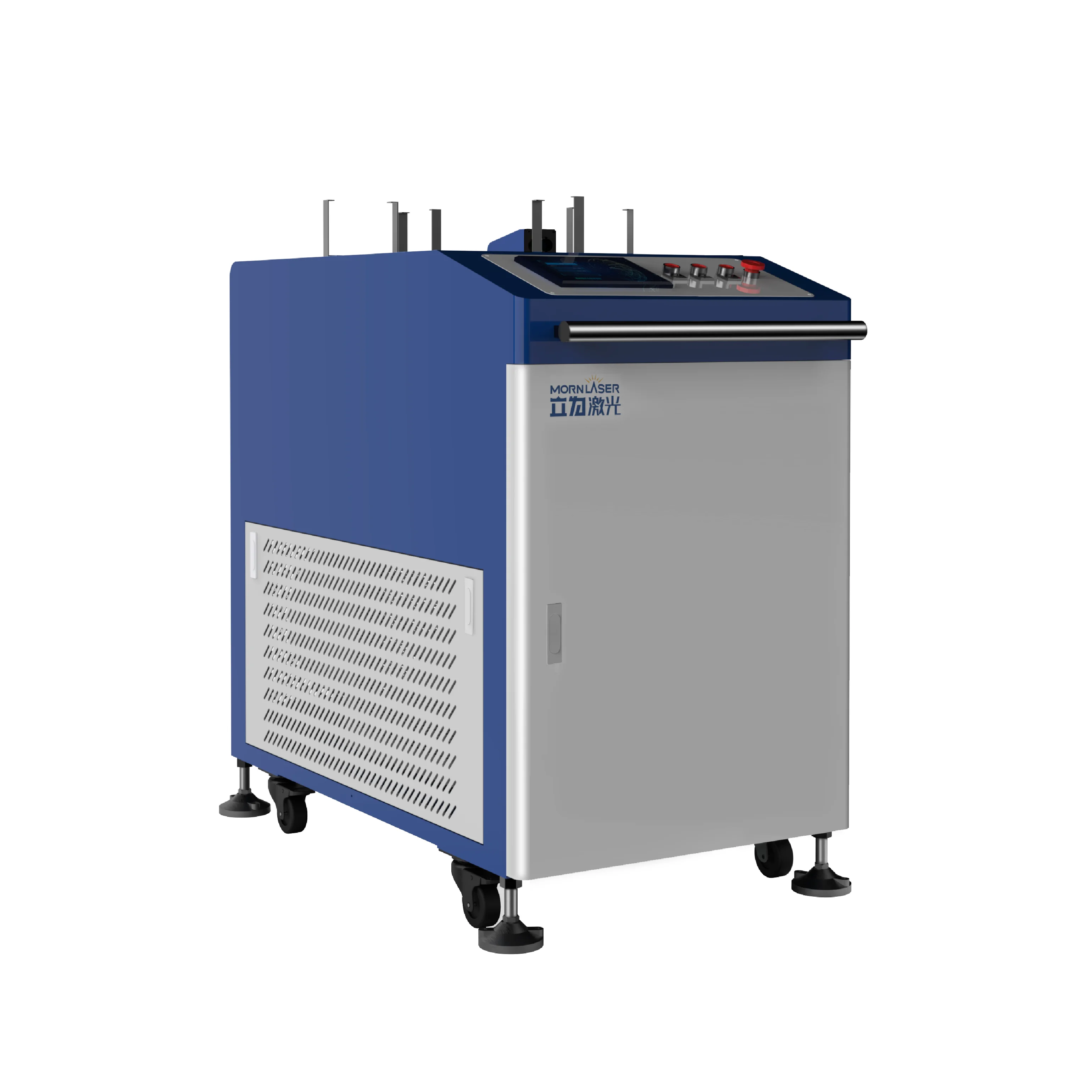 Morn continuous laser rust removal metal cleaning machine 2000w mini fiber laser cleaning machine