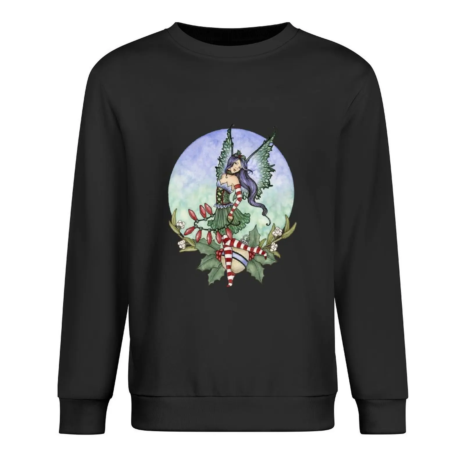 

Festive Fairy Pullover fashion men men clothing male clothes graphic t shirts men autumn sweatshirt