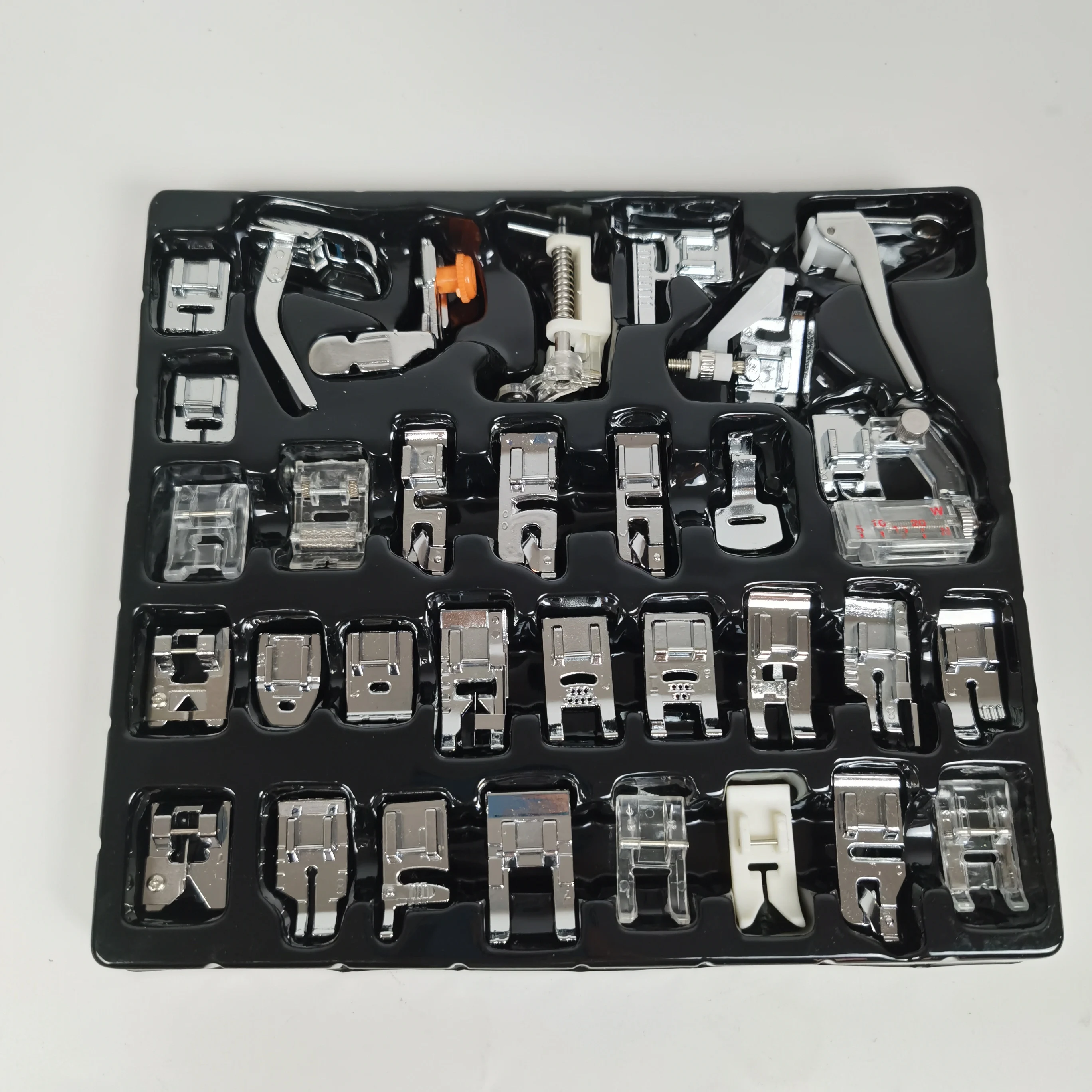 16 32 42pcs Tool Sets Domestic Sewing Machine Braiding Blind Stitch Darning Presser Foot Feet Kit Set For Janome Brother Singer