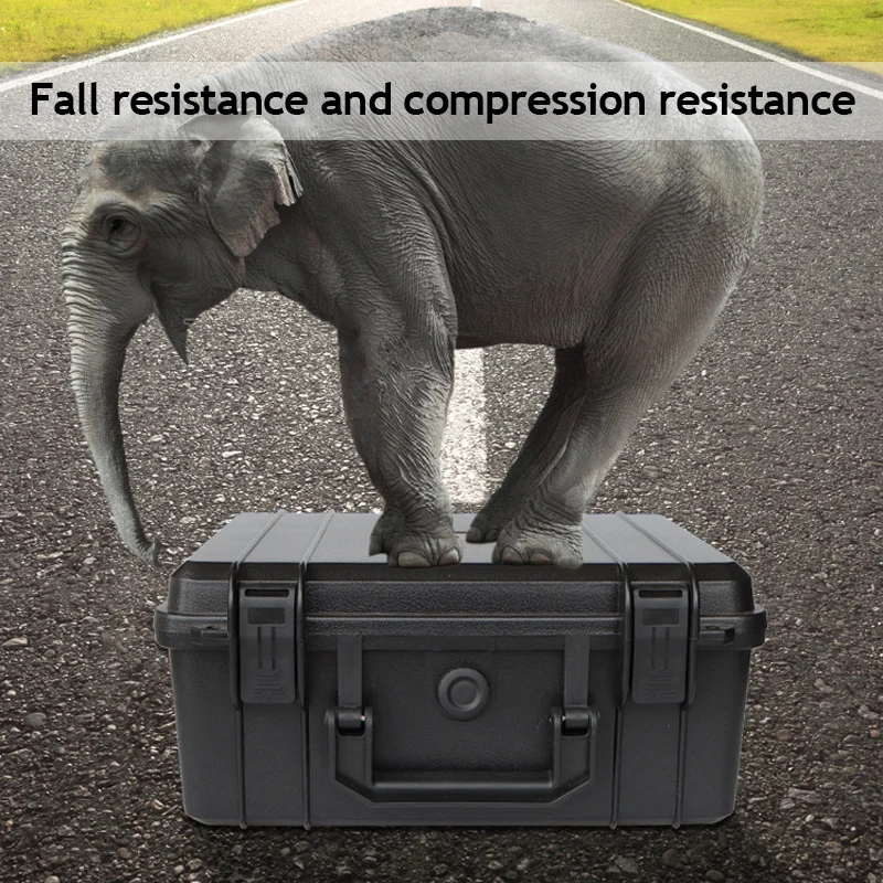 Tool Box Suitcase Tools Storage Box Organizer Waterproof Hard Carry Case With Foam Toolbox Shockproof Case Pelican case