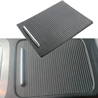 Interior Car Armrest Central Console Drink Cup Holder Cover Trim Zipper Rolling Curtain For Volkswagen CC Passat B6 B7 CC
