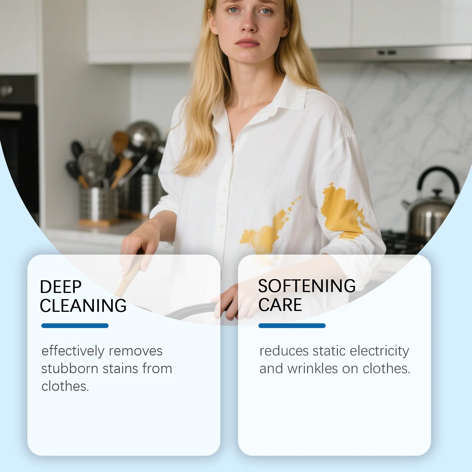 منظف غسيل السمك من جوي (30 قطعة) - لطيف على البشرة، إزالة قوية للبقع للملابس اليومية #2