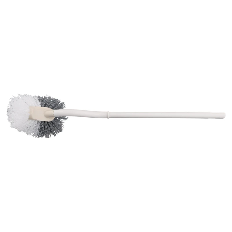 

Promotion! Toilet Brush With Soft Bristle Toilet Brush Wall Mounted Cleaning Brush WC Brush Deep Cleaning Compact Handle