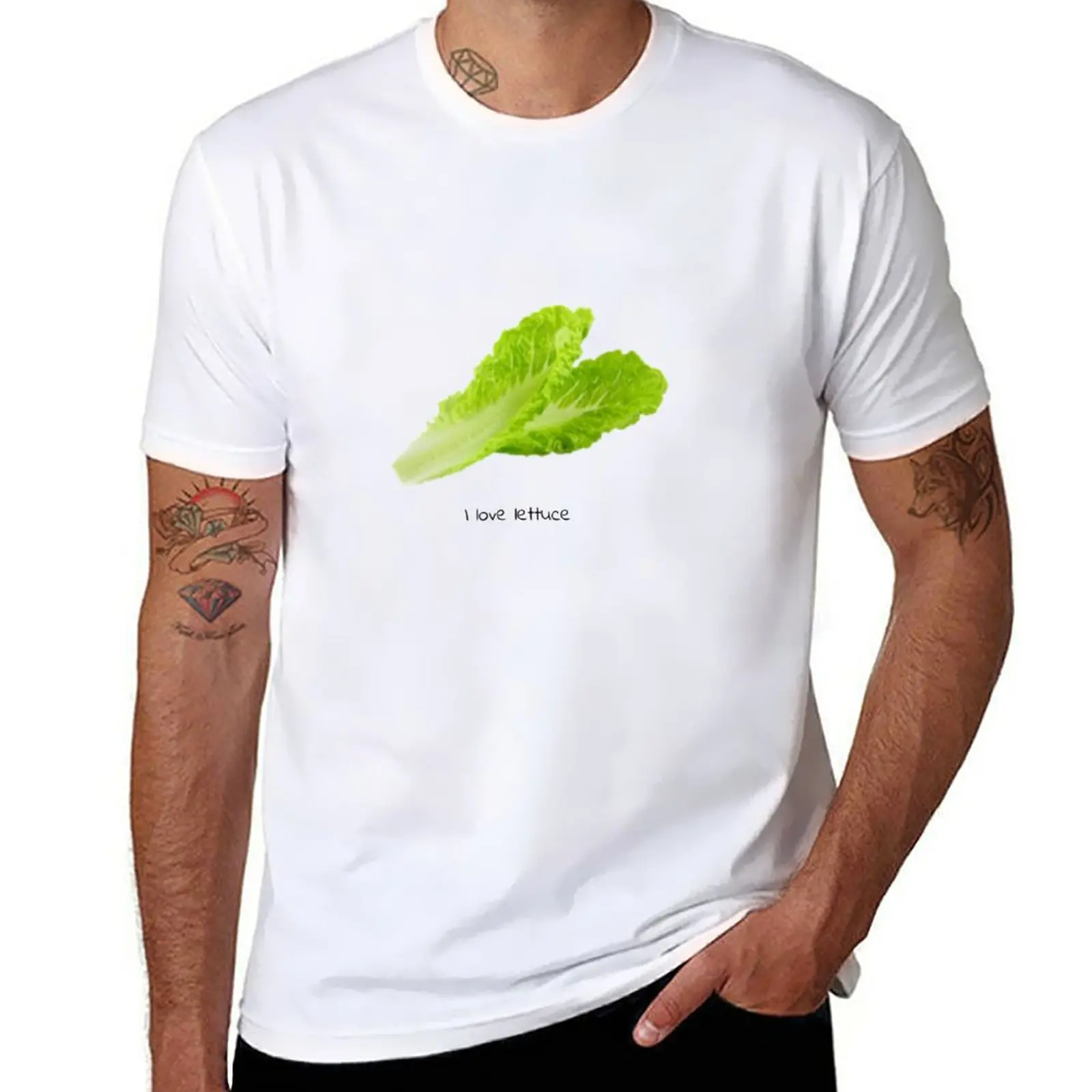 i love lettuce T-Shirt cute clothes customizeds men clothings