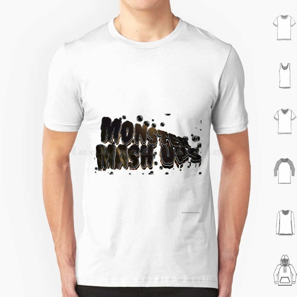 Monster Mash Ups T Shirt Big Size 100% Cotton