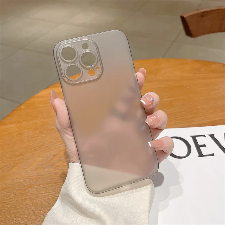 0,3mm ultra dünne Hülle für iPhone 15 Pro Max 15 Plus Hülle für iPhone 11 12 13 Mini 14 15 Pro Max Rückseite durchsichtige Hülle – Detail 7
