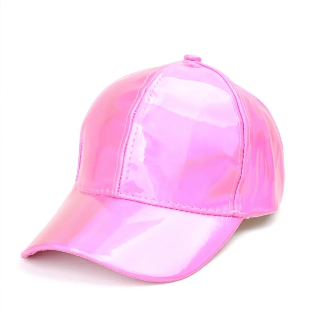 Adjustable Brim Water-Splashing Festival Hats Transparent Waterproof PU Water-Sprinkling Hats UV Protection Sunscreen