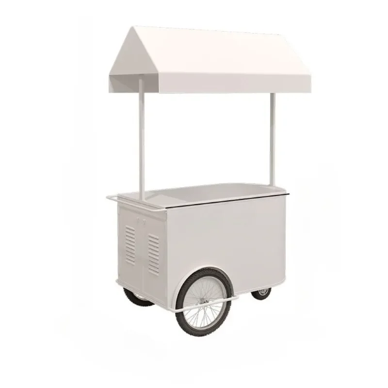 Stall display rack, mobile Internet celebrity cart, commercial store, promotional float vending cart, supermarket event exhibiti