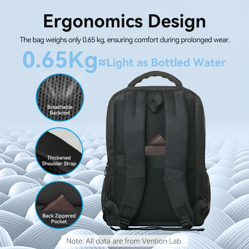 Рюкзак для ноутбука Vention для Macbook Pro Air, чехол для iPad, водонепроницаемый чехол для ноутбука, дорожная сумка большой вместимости