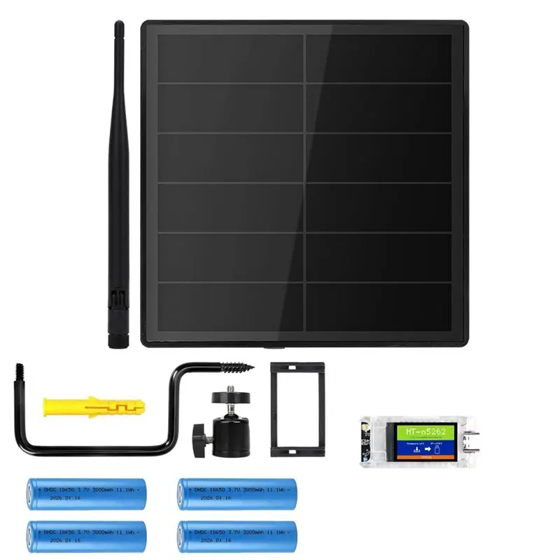 

【SURPISE】Комплект отладочной платы на солнечной энергии с водонепроницаемым корпусом для Meshtastic/Meshcore, включая T114 V2 и аккумулятор 18650