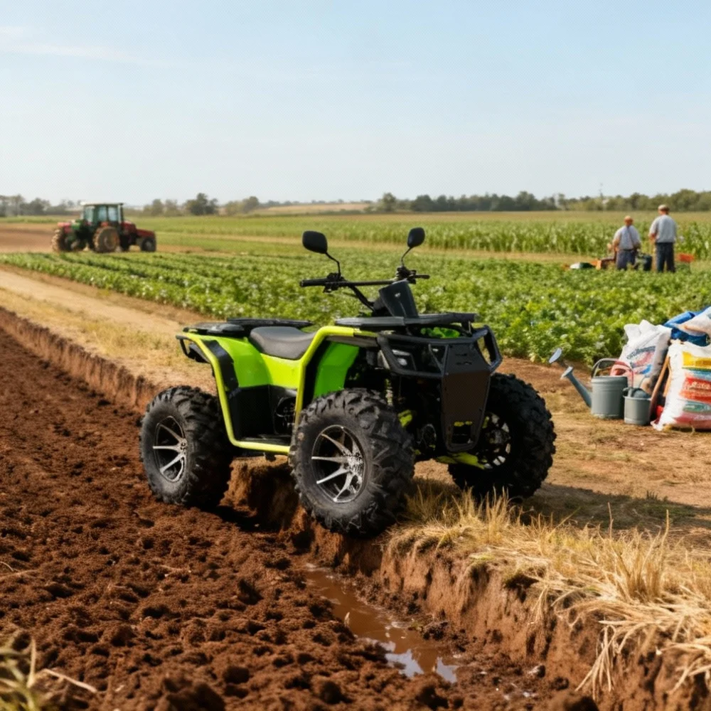 300cc 350cc 4x4 ATV Quad Bike Off Road 4 Wheeler Shaft Drive Utility Gas Dune Buggy All Terrain Vehicle For Adults