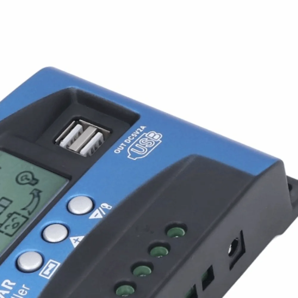 12V 24V Auto Solar Charge Controller 40A 50A LCD Display Solar Panel Charger Solar Battery Controller Street Lighting