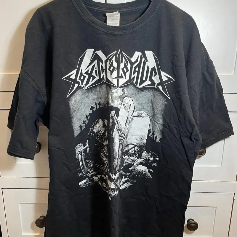 تي شيرت كلاسيكي من Holocaust للرجال مقاس XXL Death Metal