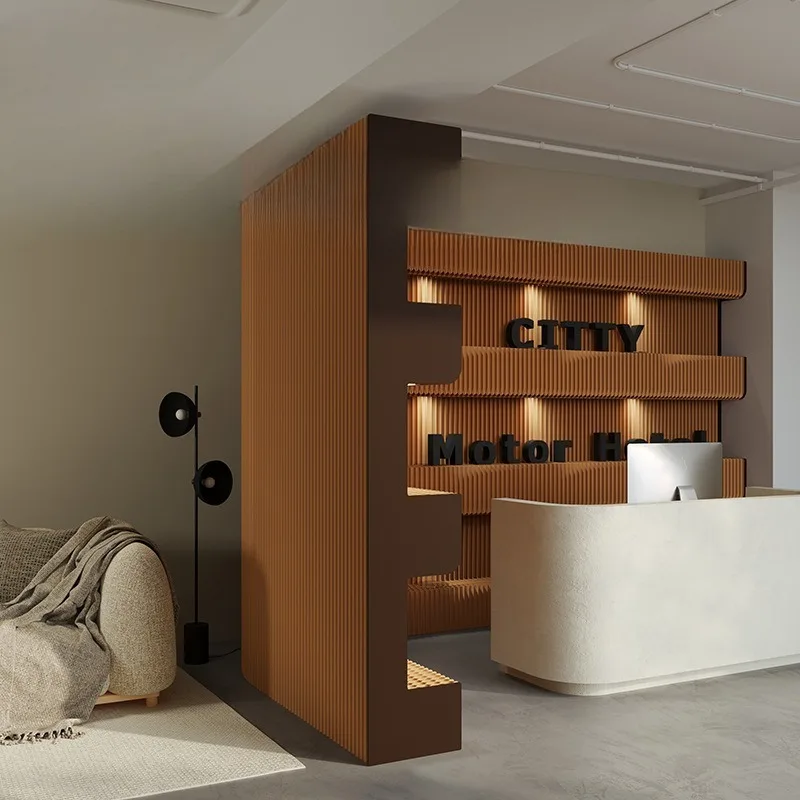 Paper wall screen high partition partition wall background wall spotlight storage foldable mobile telescopic baffle