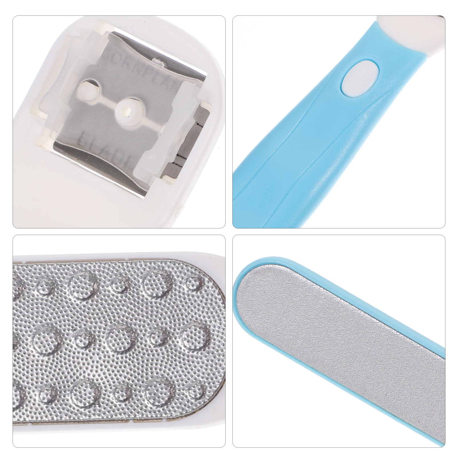 

6Pcs Professional Pedicure File Set Stainless Steel Callus Remover Dead Skin Removal Tool Foot Care Kit for Smooth Heels