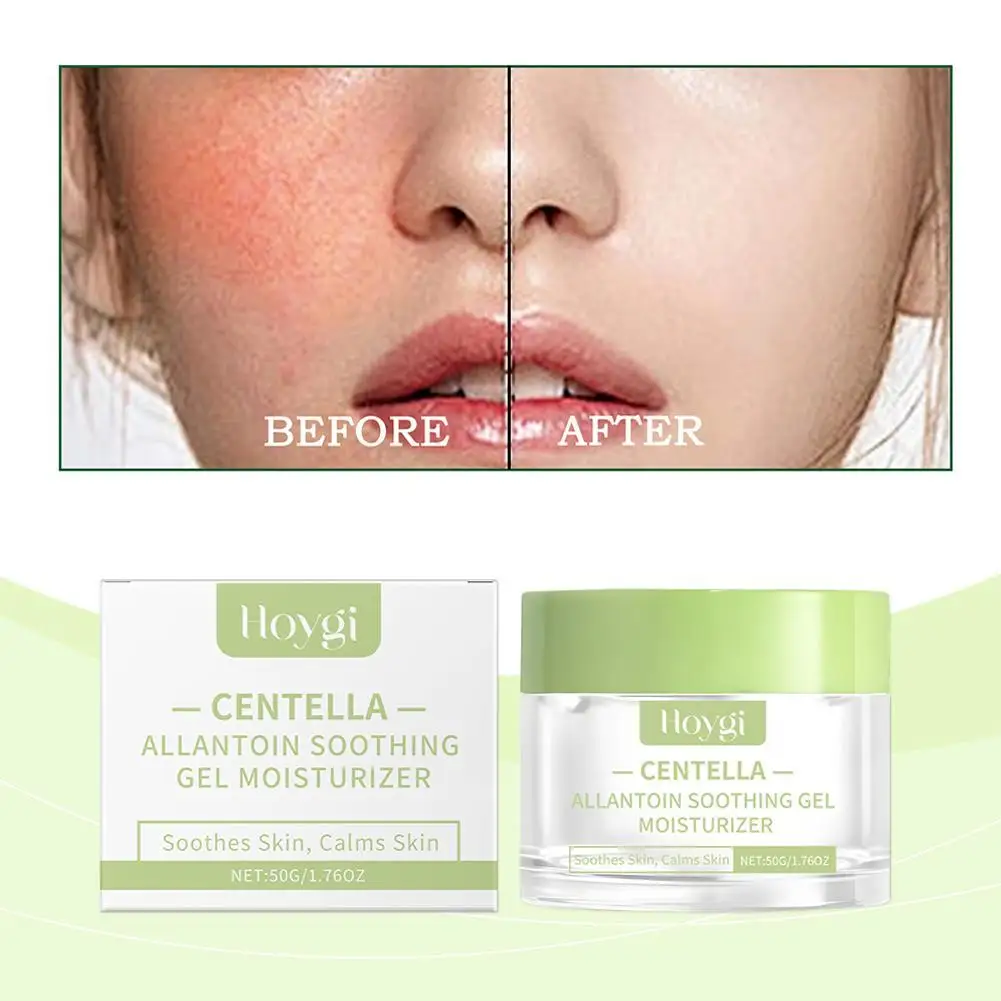 

50g Centella Allantoin Soothing Gel Moisturizing Brightening Anti-aging Essence Lotion Calming Repairing For All Skin