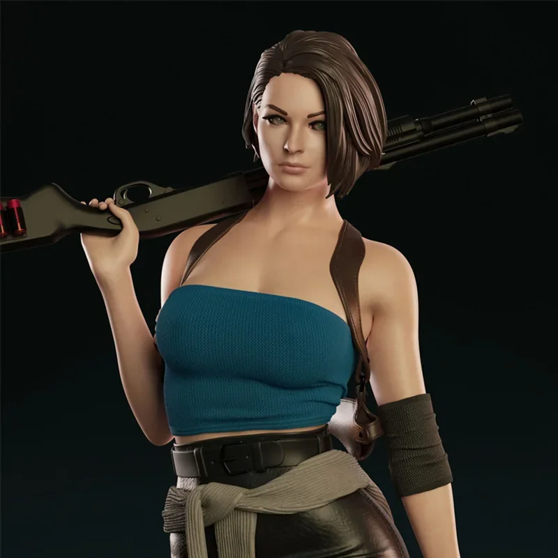 

1/24 1/18 Resin Model Kit Female Hunter Figure Unpainted Painted RW-1305