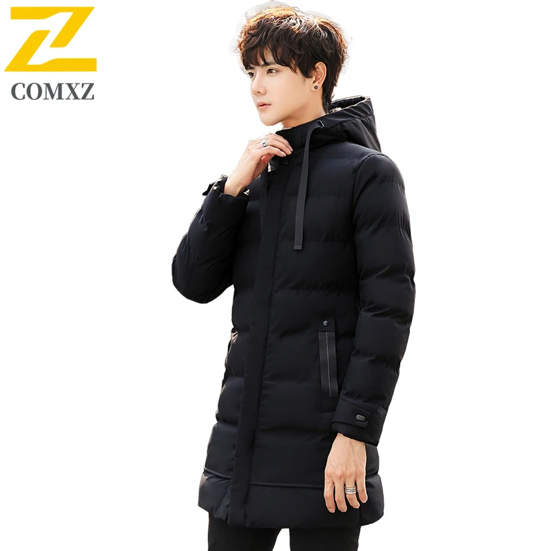 Chaqueta Acolchada Hombre Invierno - Cortavientos Holgado, Algodón Y Poliéster, Con Bolsillos Y Cuello Alto