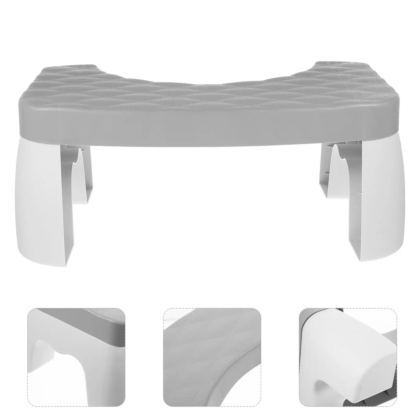 

Non-Slip Foot Adults Foldable Toilet Step Squat Position Plastic Bathroom Stool Home Toilet Foot Stool Shower Use