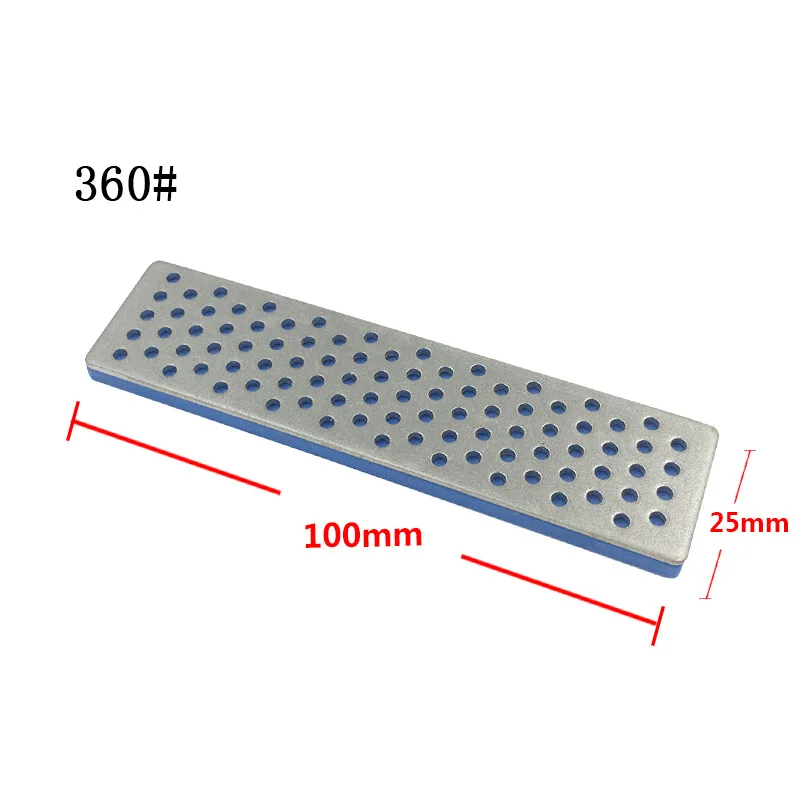 ALLSOME 100x25x2mm Diamond Sharpening Stones For Ice Snowboard Ski Edges Skiing Sharpeners Grit 240 360 500 1000 Abrasive Tool