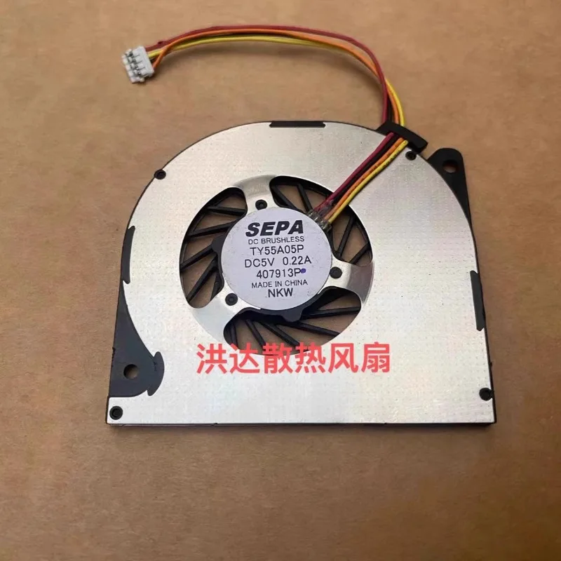 

Новый вентилятор процессора для Fujitsu Q775 TY55A05P 5 В 0,22 А охлаждающий вентилятор для ноутбука