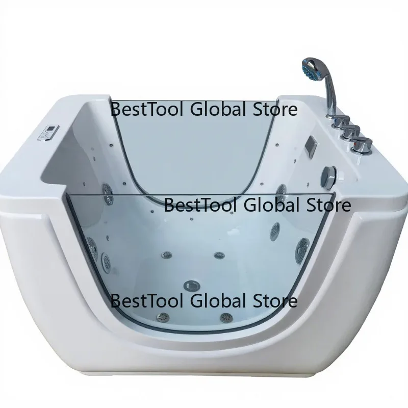 

Factory New Design Freestanding Installation Acrylic Colorful Bab-y Indoor Spa Massage Tub Children's Swimming Spa Tub