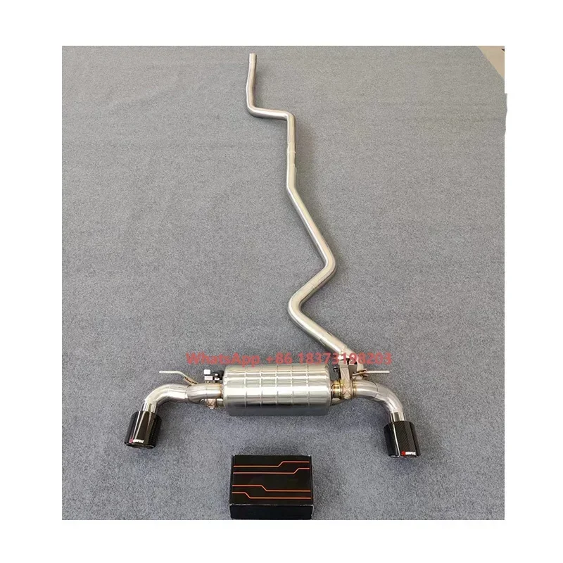 Upgrade Custom Exhaust for 1 Series E87 F20 F21 116i 118i 120i 125i Quality Ss304 Muffler Valved Catback Exhaust With Tips