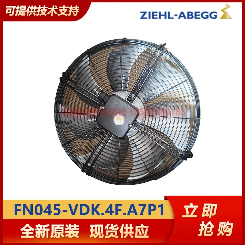 ZIEHL-ABEGG New Original Axial Flow Fan FN045-VDK.4F.A7P1 Precision Air Conditioner Outdoor Fan