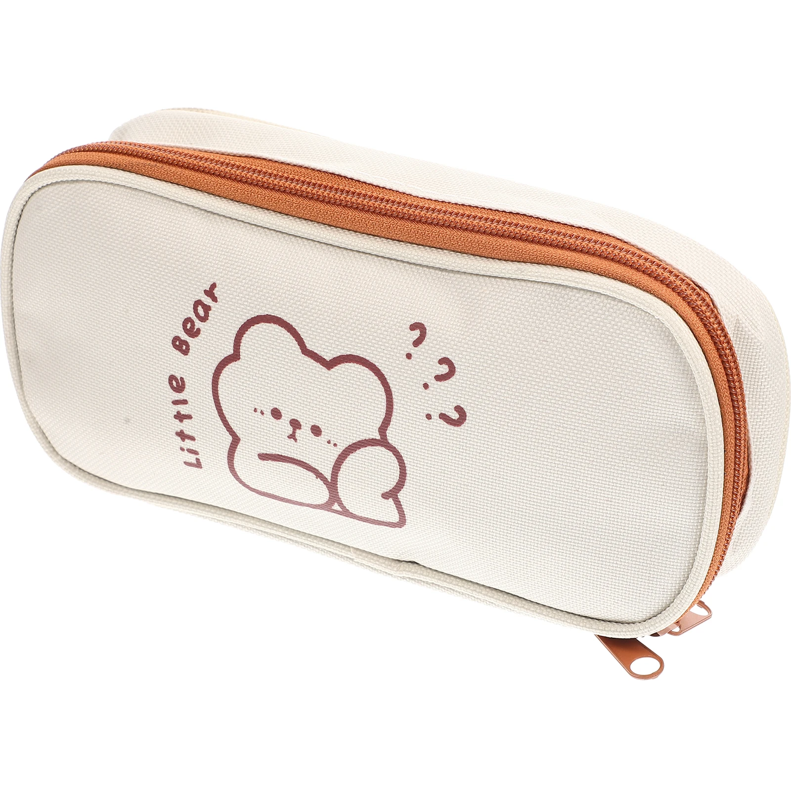

Pencil Case Stationery Aesthetic Large Capacity Canvas Zipper Bag for Girls Boys Students School Supplies Gift