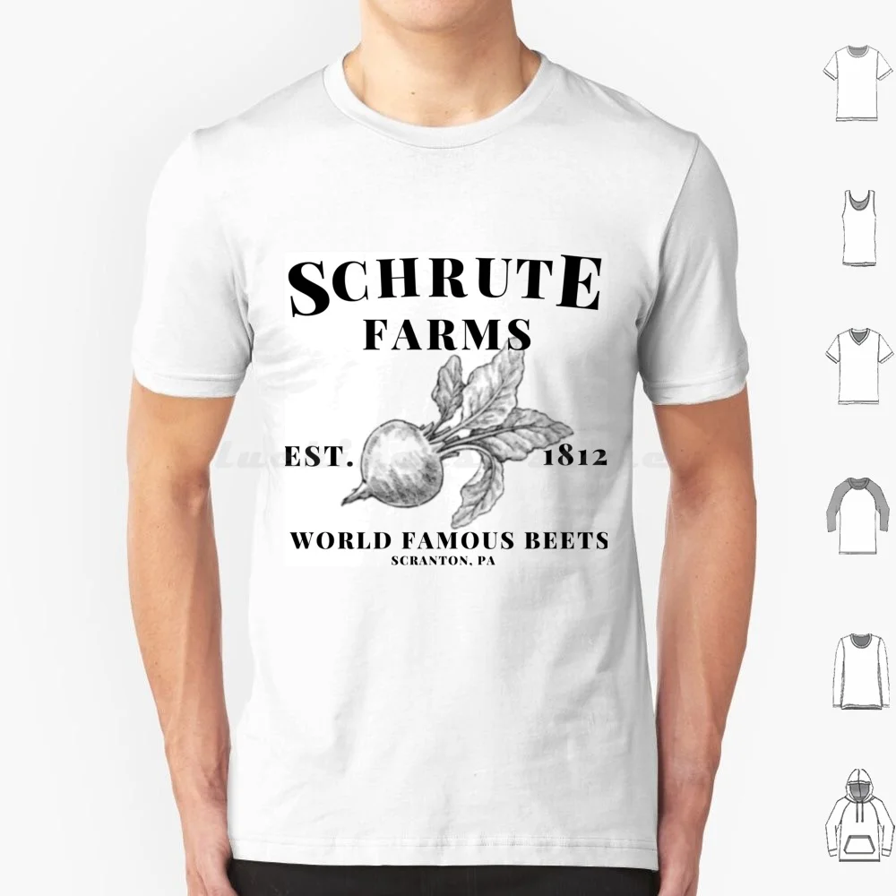 Schrute Farms , World Famous Beets! T Shirt Men Women Kids 6xl Schrute Farms The Office Dwight Schrute Beet Beets Scranton