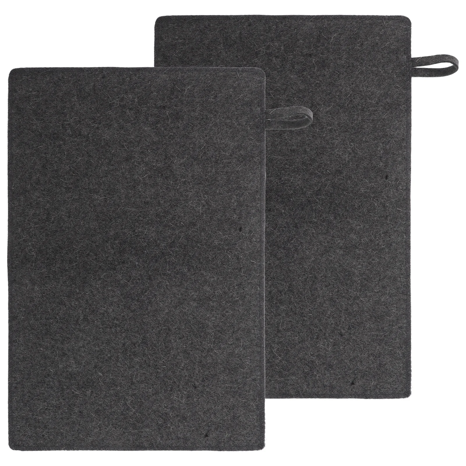 

2 шт. фетровый коврик для сауны, теплоизоляционный коврик 15,72x10,61, портативный водонепроницаемый дышащий коврик для сиденья для сауны, спа, ванна, душ