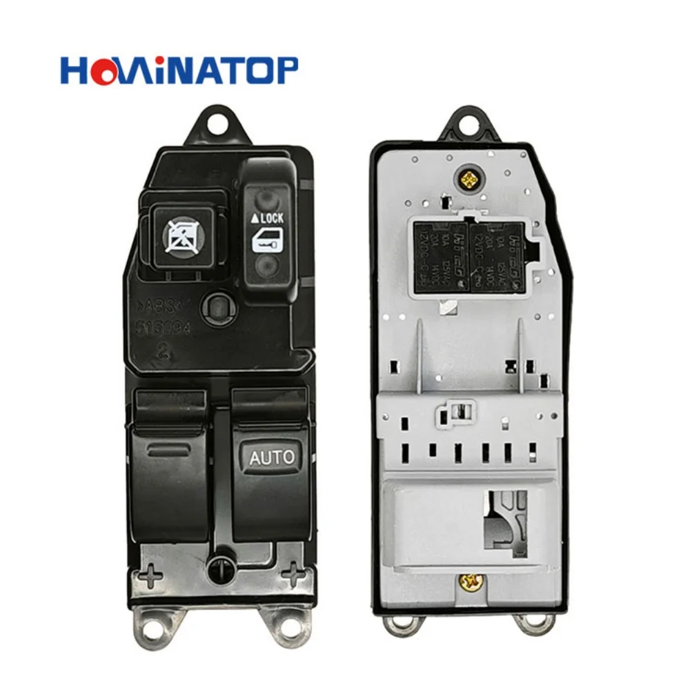 HOWINATOP 84820-42100 84820-42100-R 13Pin RHD Power Window Double Switch For Toyota RAV4 2001-2005 3Door OEM Replacement
