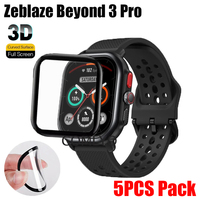 5PCS For Zeblaze Beyond 3 PRO Smart watch Screen Protector Protective Cover 3D Film Curved Soft Films