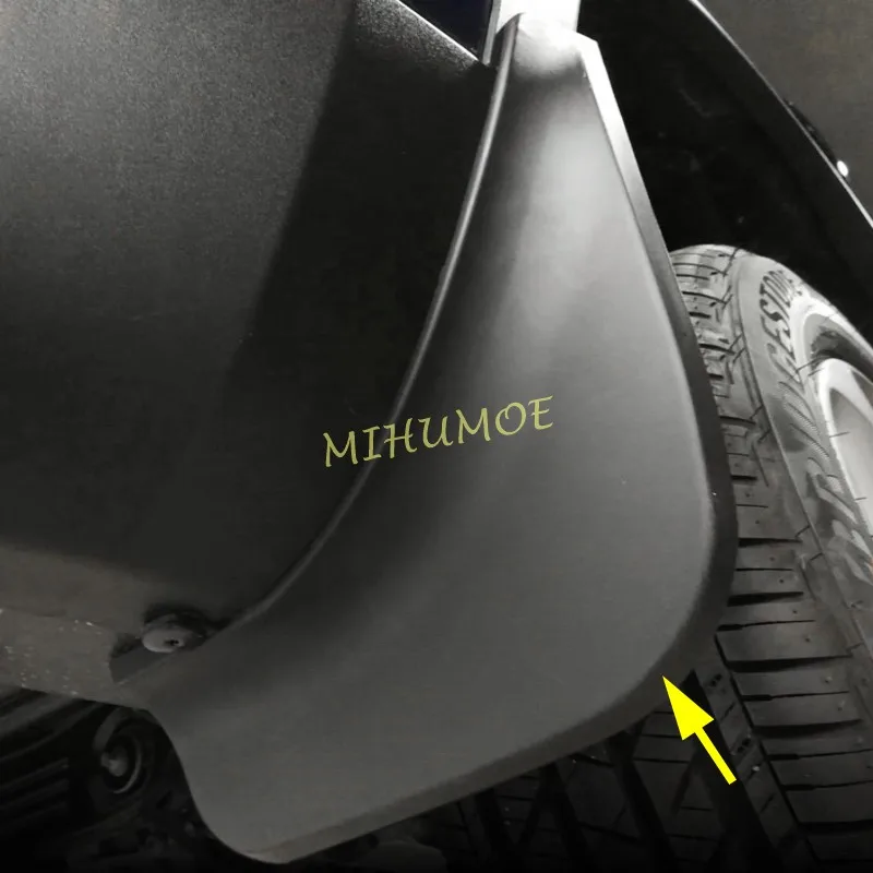 

For Alfa Romeo Stelvio 2017-2025 4Pcs Car Tire Fender Front Rear Wheel Mud Flaps Splash Guards Mudflaps Mudguards With Screw