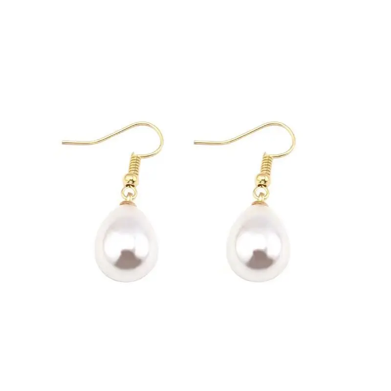 French water drop pearl earrings, earrings temperament niche light luxury performance party clothing accessories earrings